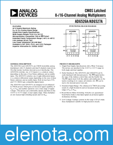 Analog Devices ADG526A datasheet