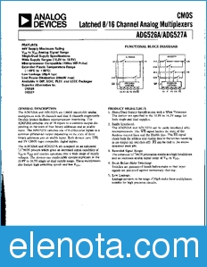 Analog Devices ADG527A datasheet