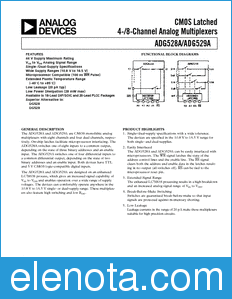 Analog Devices ADG528A datasheet
