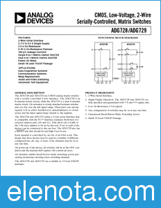 Analog Devices ADG729 datasheet