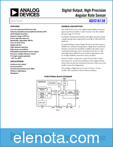 Analog Devices ADIS16130 datasheet