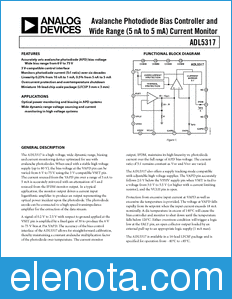 Analog Devices ADL5317 datasheet