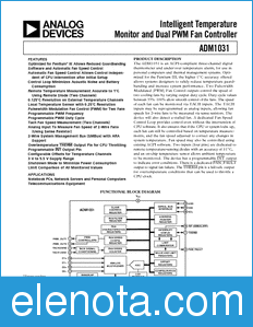 Analog Devices ADM1031 datasheet