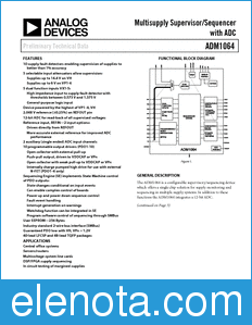Analog Devices ADM1064 datasheet