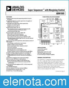 Analog Devices ADM1069 datasheet