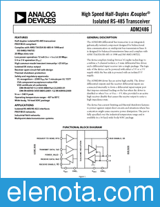 Analog Devices ADM2486 datasheet