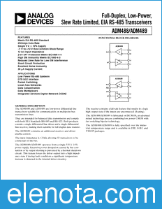 Analog Devices ADM488 datasheet