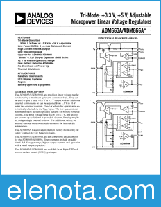 Analog Devices ADM663A datasheet