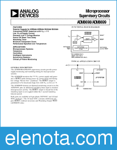 Analog Devices ADM8698 datasheet