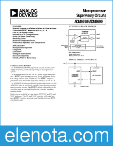 Analog Devices ADM8698 datasheet