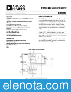 Analog Devices ADM8843 datasheet