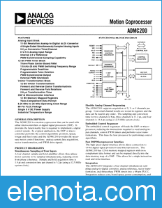 Analog Devices ADMC200EB datasheet