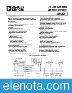 Analog Devices ADMC326 datasheet