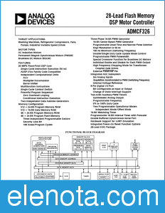 Analog Devices ADMCF326 datasheet