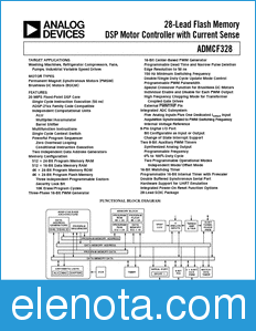 Analog Devices ADMCF328 datasheet