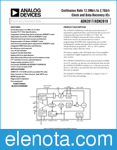 Analog Devices ADN2817 datasheet