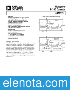 Analog Devices ADP1173 datasheet