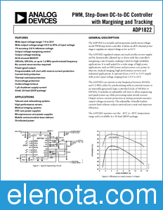 Analog Devices ADP1822 datasheet