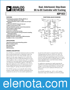 Analog Devices ADP1823 datasheet