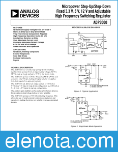 Analog Devices ADP3000 datasheet
