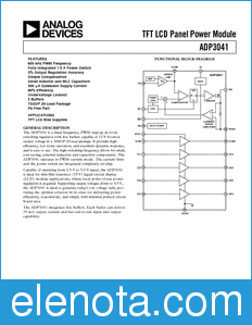Analog Devices ADP3041 datasheet