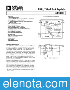 Analog Devices ADP3088 datasheet