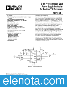 Analog Devices ADP3153 datasheet