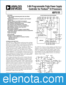 Analog Devices ADP3155 datasheet