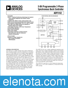 Analog Devices ADP3162 datasheet