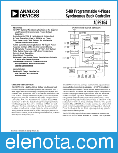 Analog Devices ADP3164 datasheet