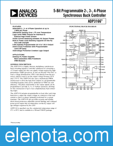 Analog Devices ADP3166 datasheet