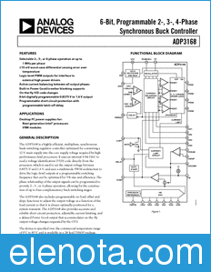Analog Devices ADP3168 datasheet