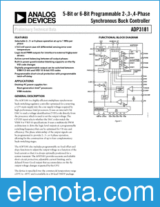 Analog Devices ADP3181 datasheet