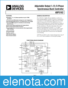 Analog Devices ADP3182 datasheet