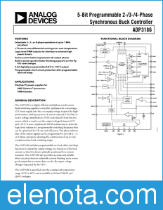 Analog Devices ADP3186 datasheet