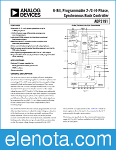 Analog Devices ADP3191 datasheet