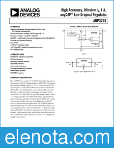 Analog Devices ADP3338 datasheet