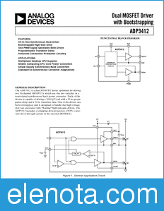 Analog Devices ADP3412 datasheet
