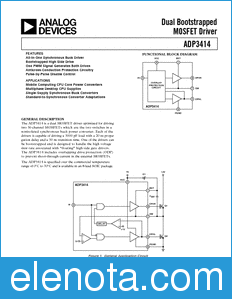 Analog Devices ADP3414 datasheet