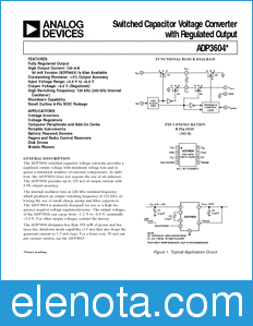 Analog Devices ADP3604 datasheet