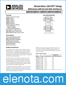 Analog Devices ADR440 datasheet