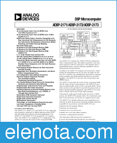 Analog Devices ADSP-2171 datasheet