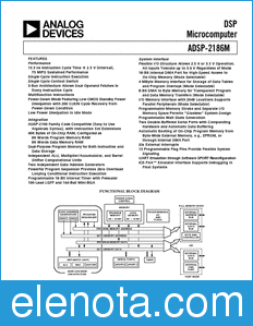 Analog Devices ADSP-2186M datasheet