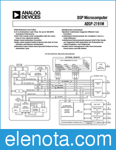 Analog Devices ADSP-2191M datasheet