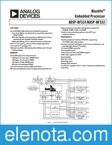 Analog Devices ADSP-BF531 datasheet