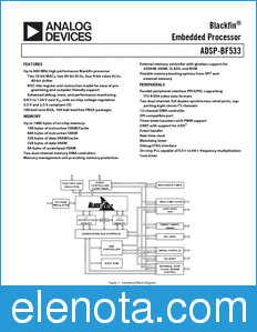 Analog Devices ADSP-BF533 datasheet