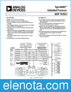 Analog Devices ADSP-TS202S datasheet