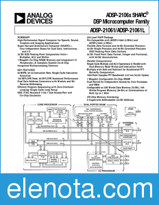 Analog Devices ADSP21061L datasheet