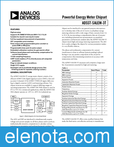 Analog Devices ADSST-SALEM-3T datasheet