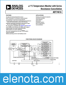 Analog Devices ADT7461A datasheet